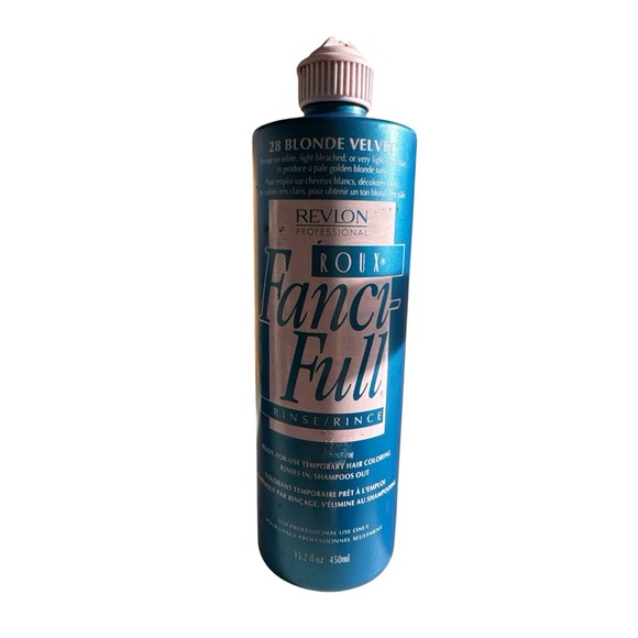 Roux Fanci-Full Rinse #28 Blonde Velvet Temporary Hair Revlon Fanciful - Picture 1 of 1
